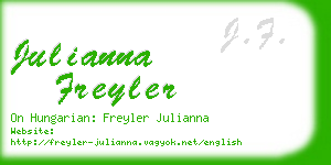 julianna freyler business card